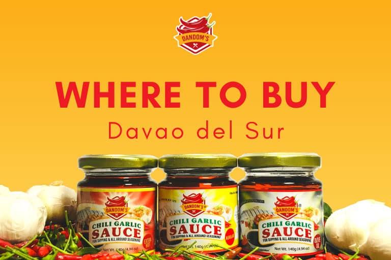 Where to Buy Dandom's Chili Garlic Sauce in Davao